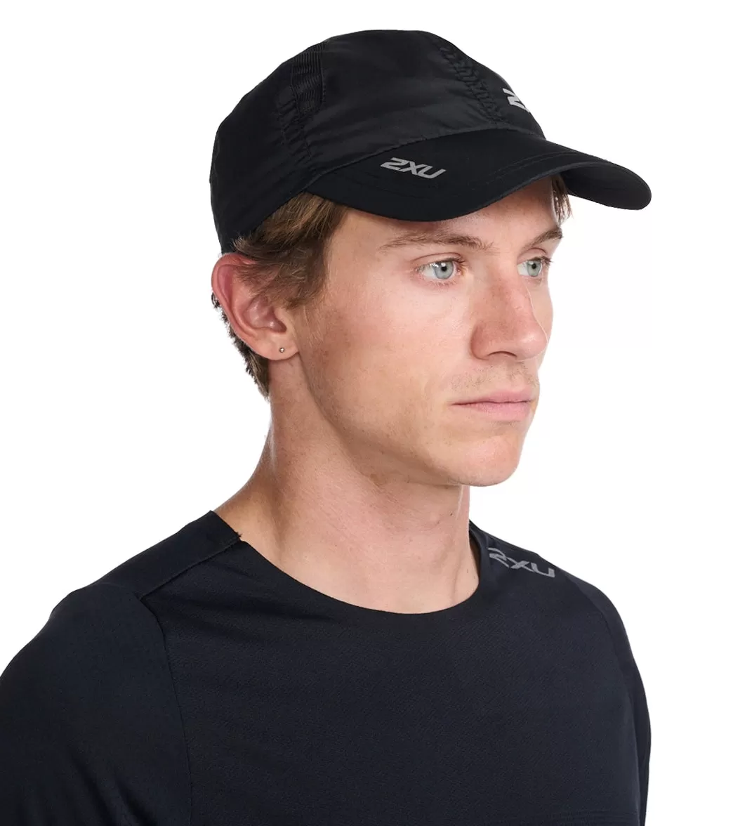 2XU Run Cap Black/Black