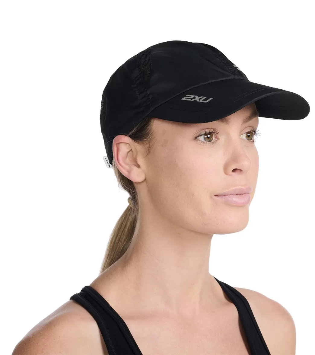 2XU Run Cap Black/Black