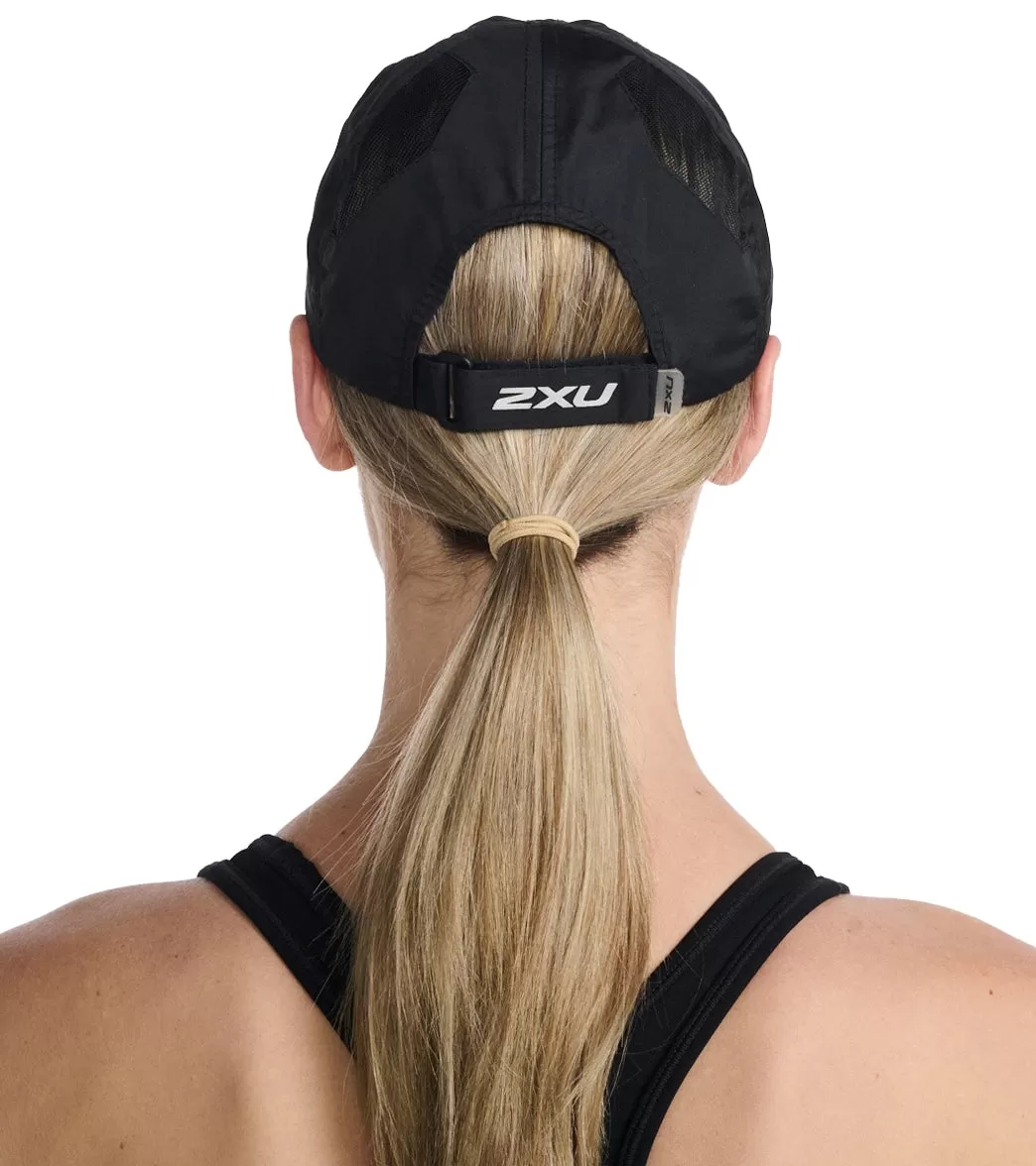 2XU Run Cap Black/Black