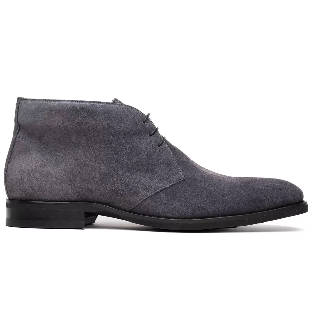 46-592-GRY MARCO Suede Calfskin Chukka Boot Grey