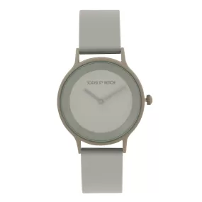 Alpine Grey Silicone Strap Watch