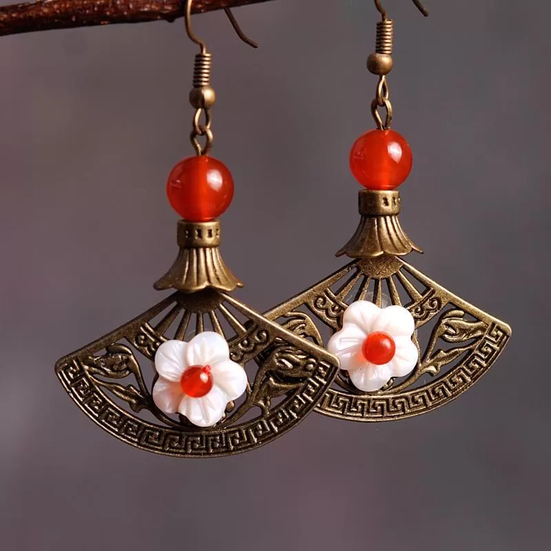 BABAKUD Ethnic Chinese Style Retro Classical Earrings