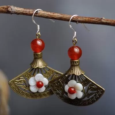 BABAKUD Ethnic Chinese Style Retro Classical Earrings