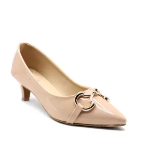 Beige Formal Court Shoes 085456