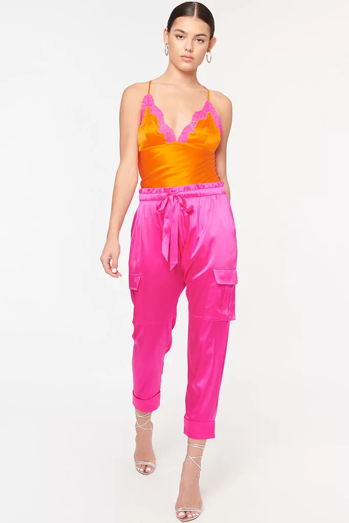 Cami NYC - Carmen Pant - Neon Pink *FINAL SALE