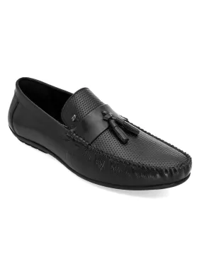 Clarke Black Loafers