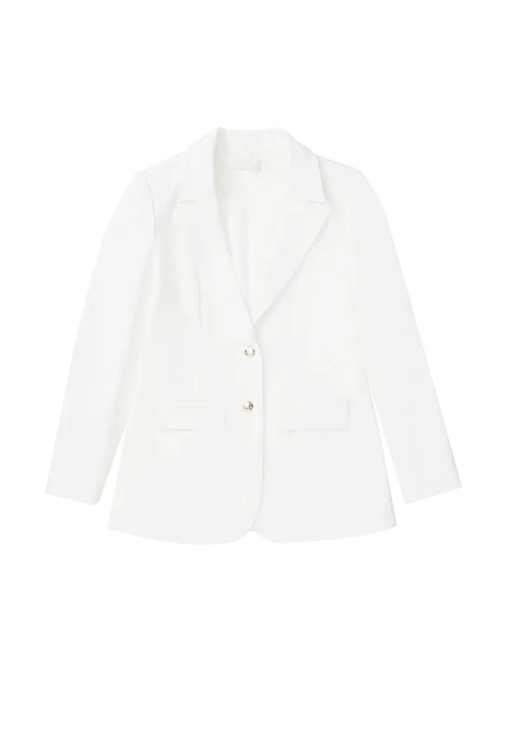 Collection Slim Fit Blazer White