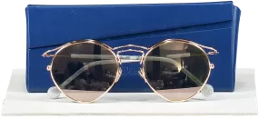 Dior Grey Origins 1 Mirror Sunglasses Ddb0j Rose Gold / Gray Marble One Size