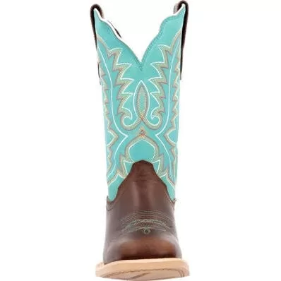 Durango Women's Lady Rebel Pro 12" ST Western Work Boot -Brown- DRD0443