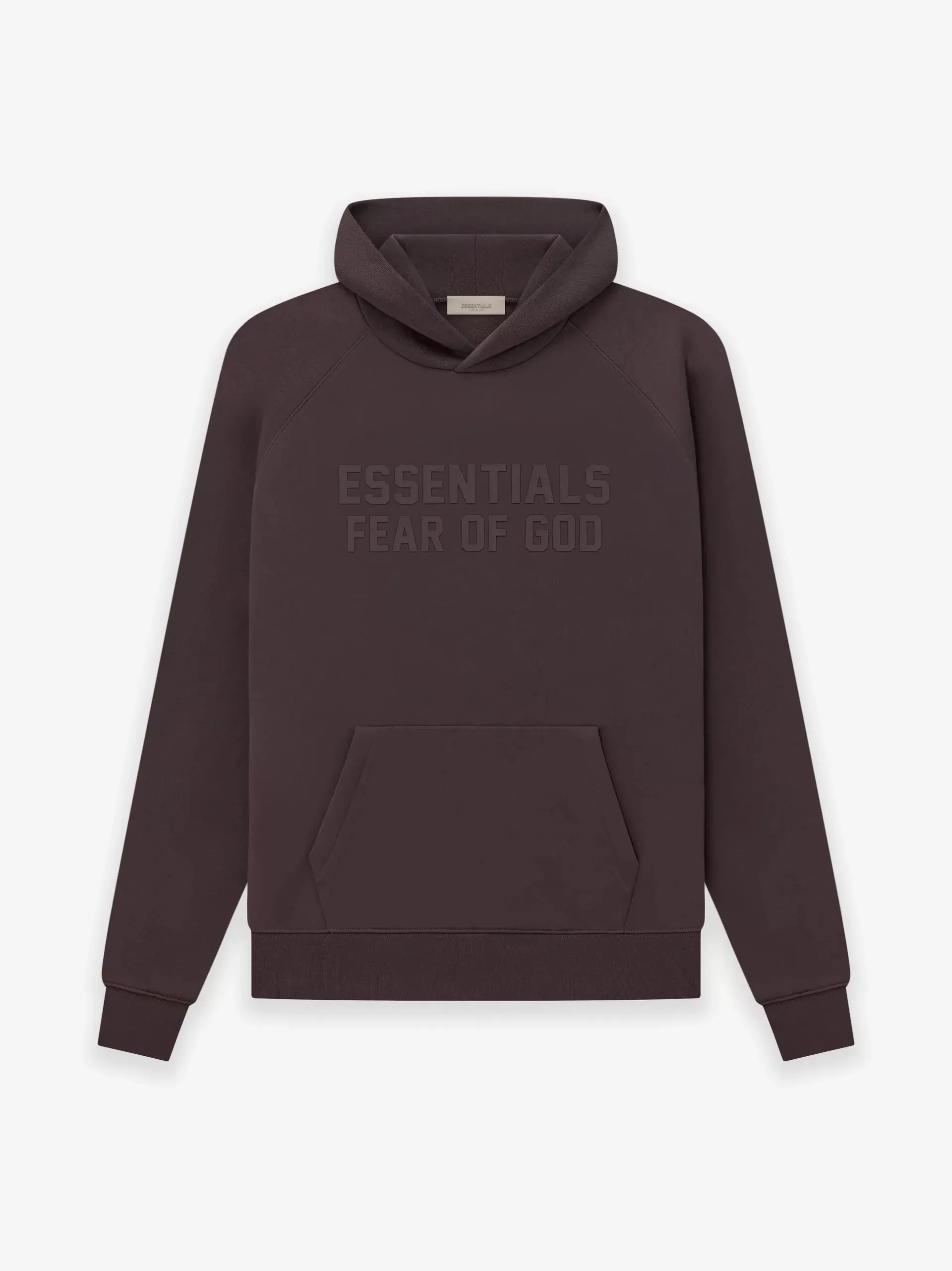 ESSENTIALS HOODIE PLUM