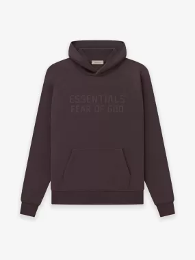 ESSENTIALS HOODIE PLUM