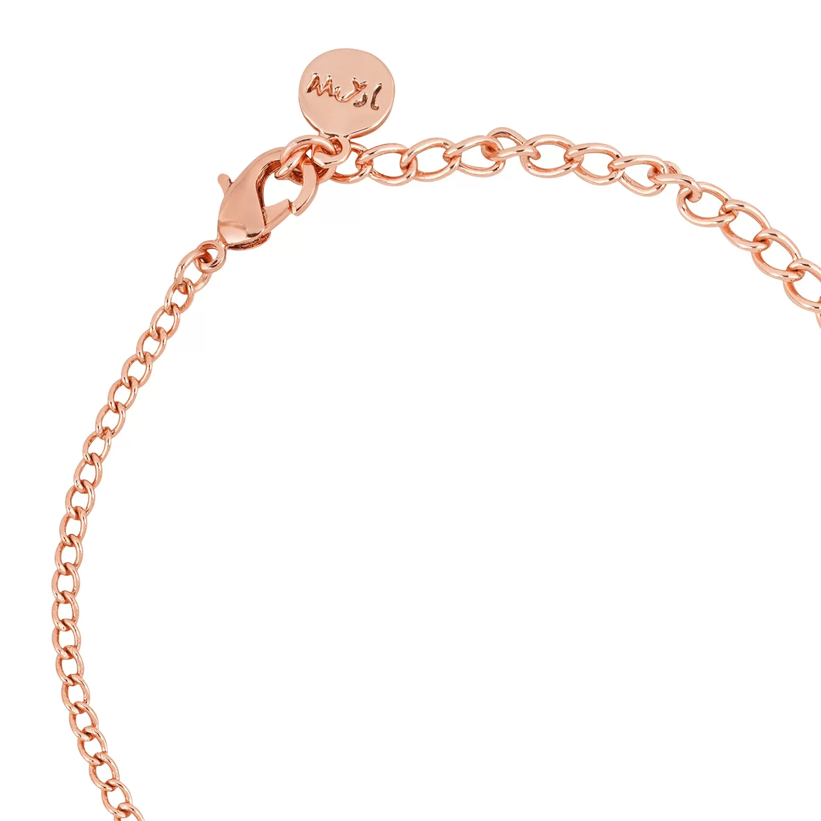 Good Luck Rose Gold Bracelet Charm