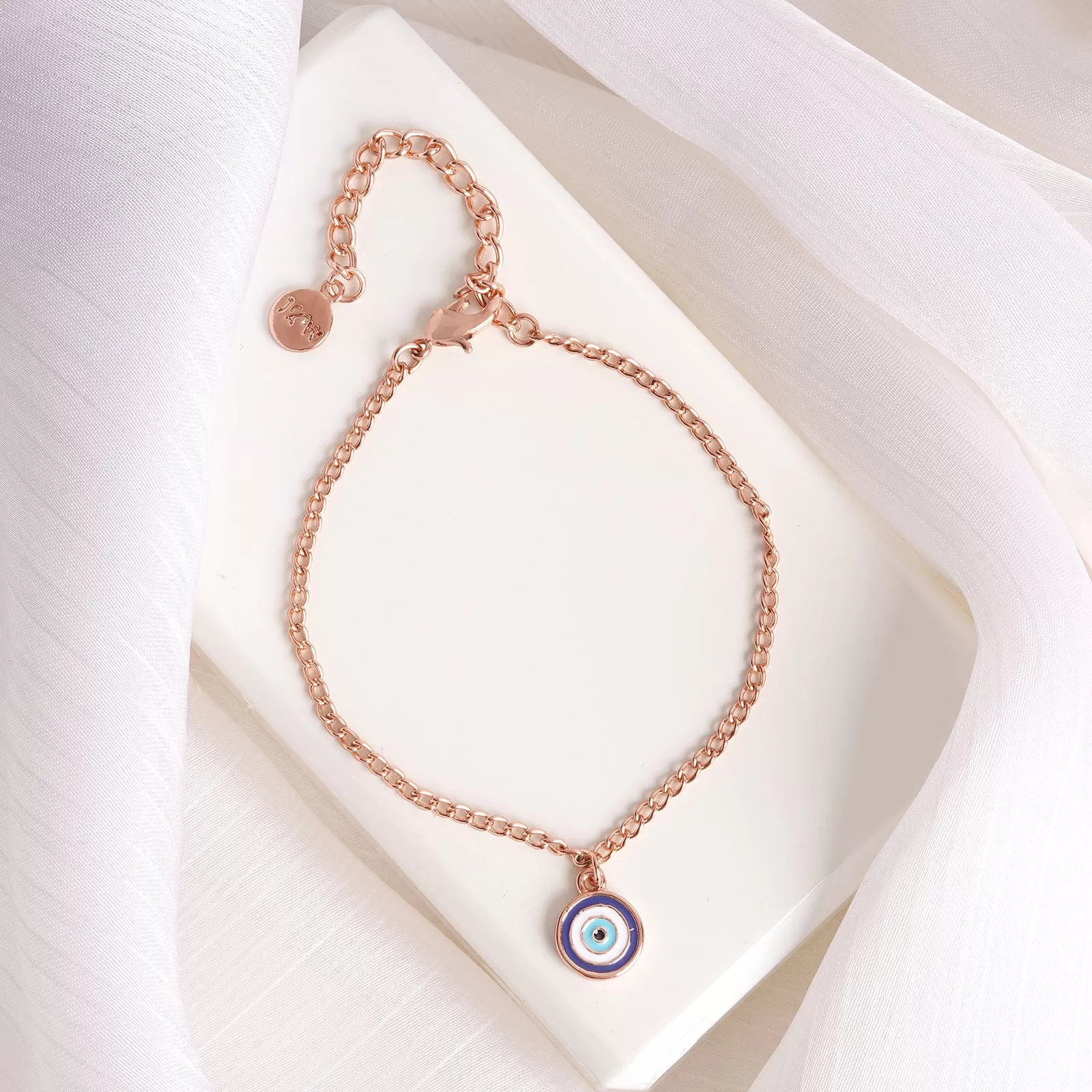 Good Luck Rose Gold Bracelet Charm