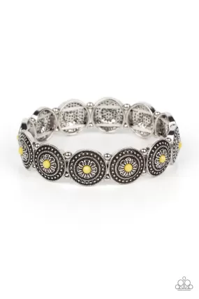 Granada Garden Party - Yellow Bracelet