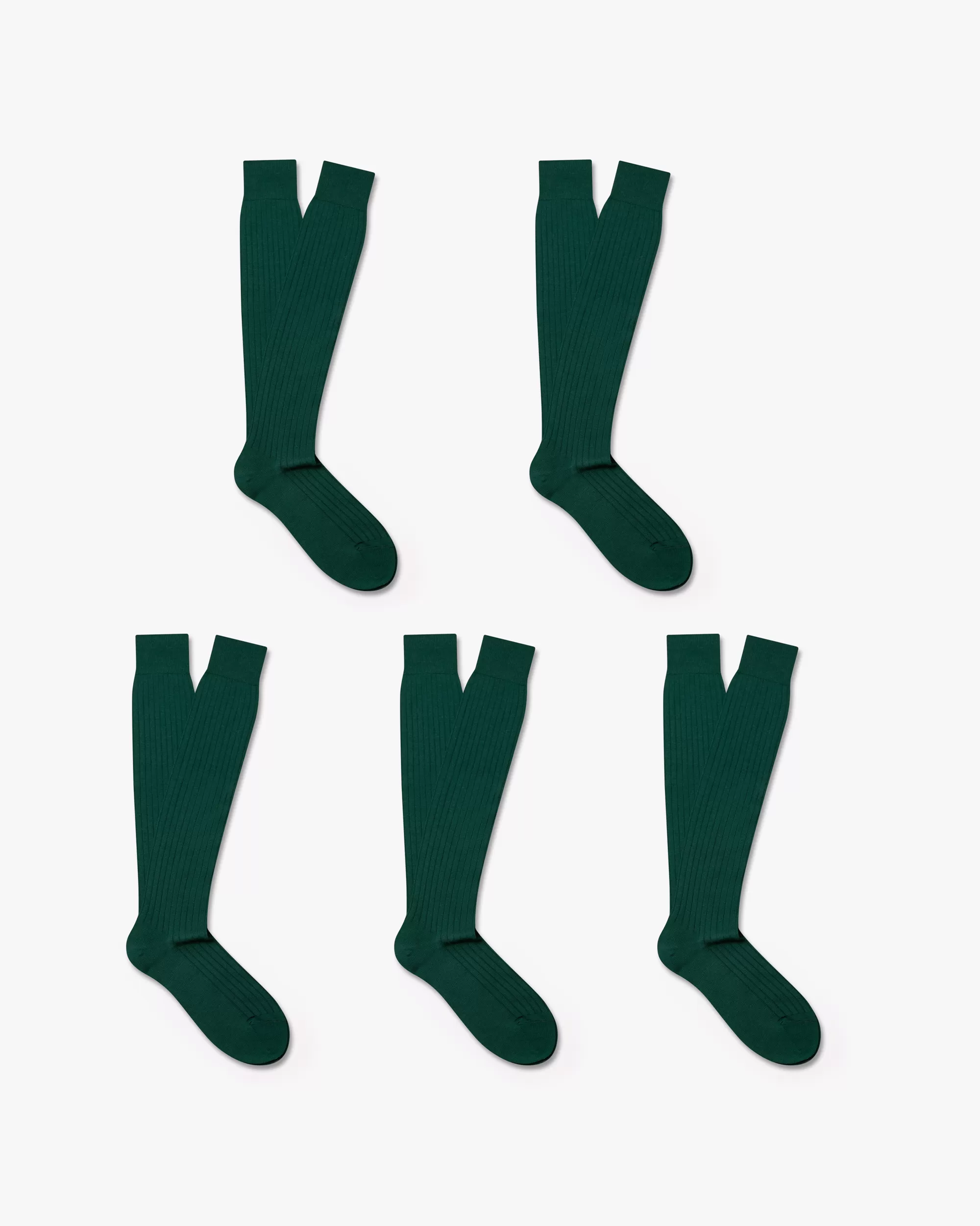 Gustav – Knee-High Merino Socks – 5-pack