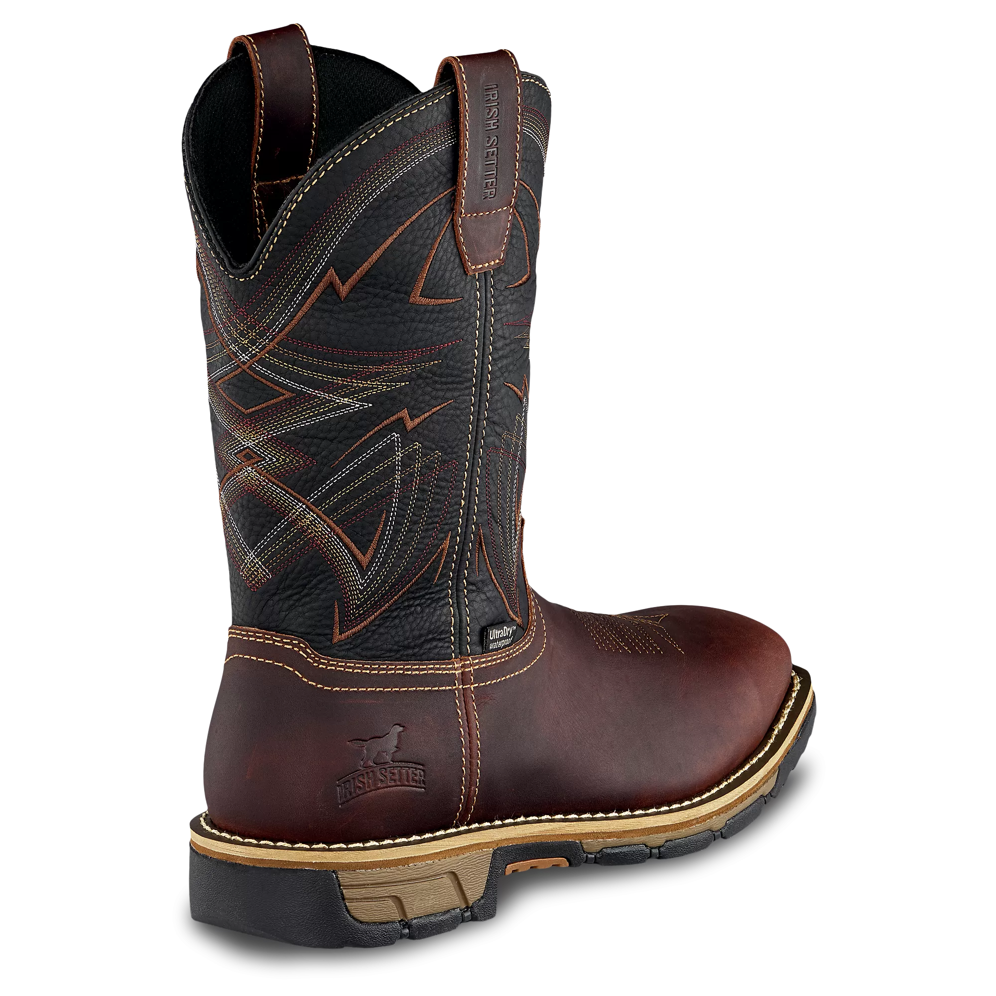 'Irish Setter' Men's 11" Marshall EH WP Soft Toe - Brown / Black