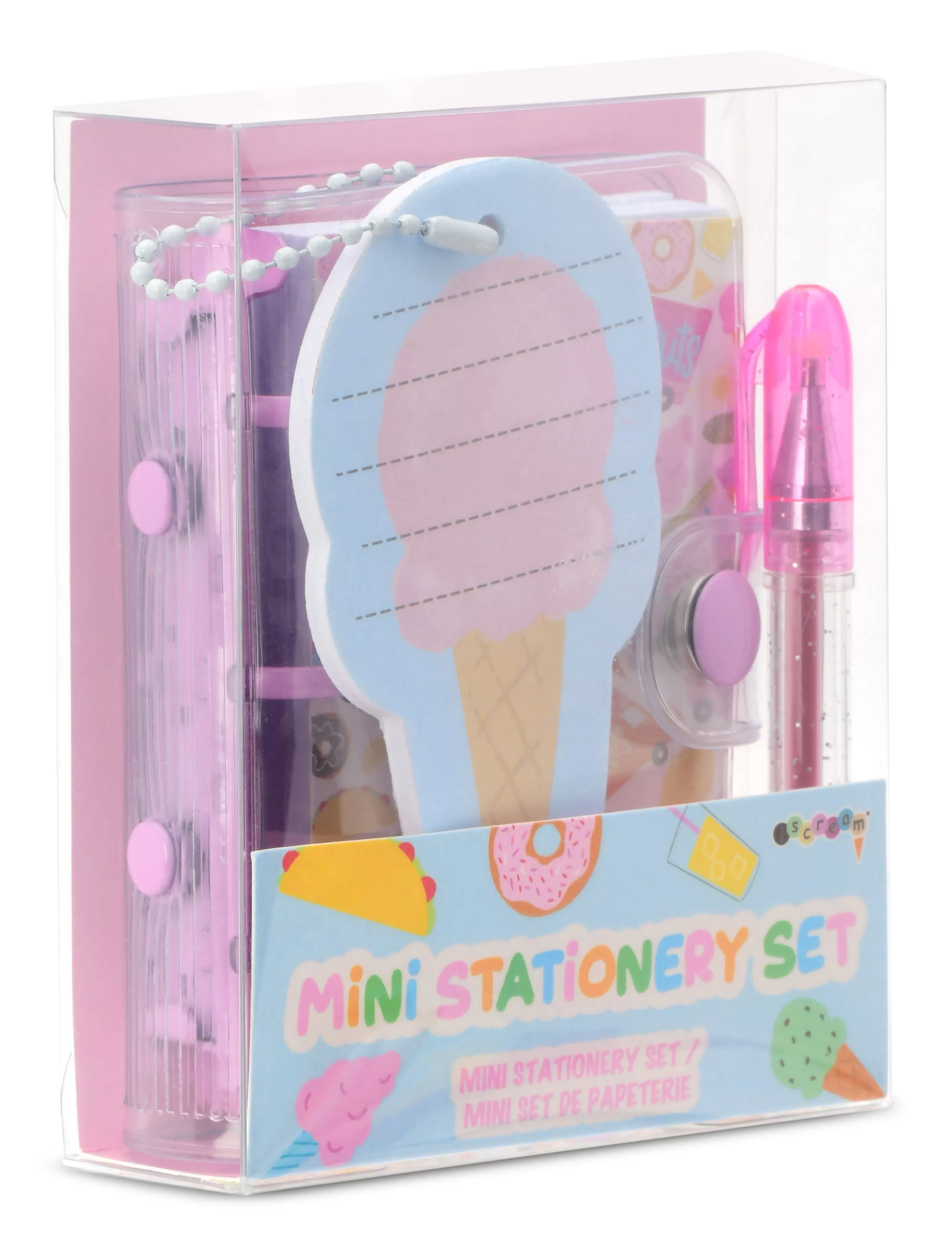 Iscream Food Truck Mini Stationery Set