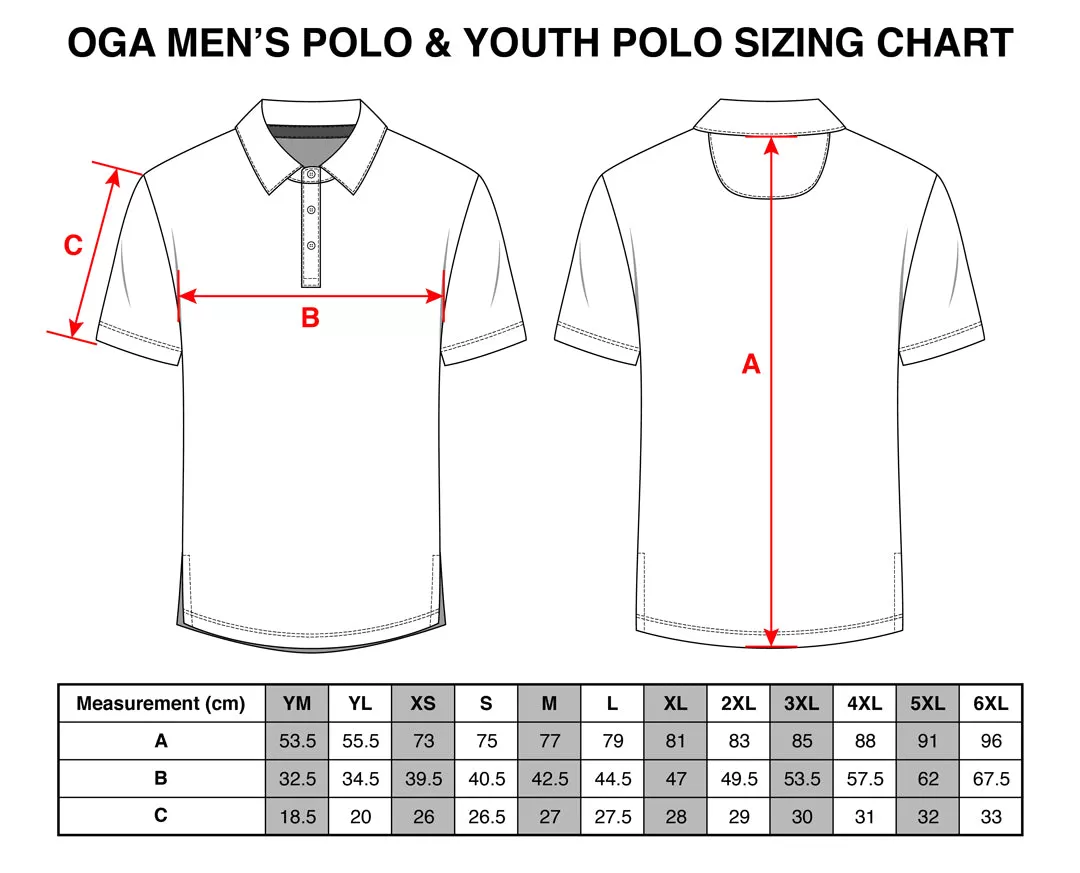 It's About Time - OGA Youth Polo - Black