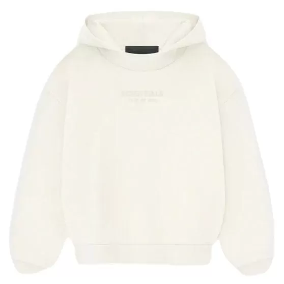 Kids Fear Of God Essentials Hoodie (Cloud Dance) 785BT232041K