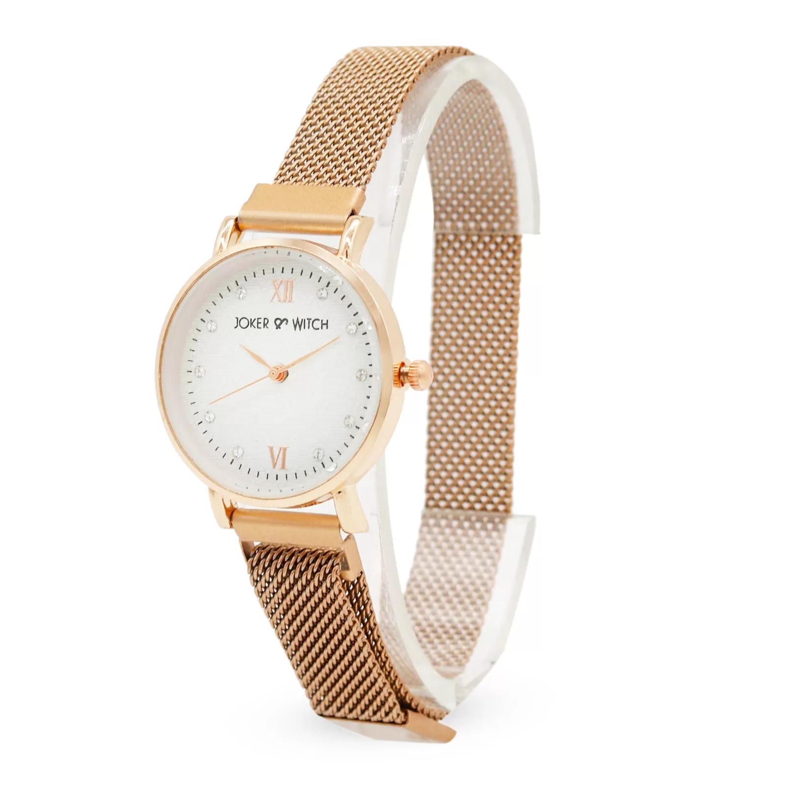 Lucie Rosegold Watch Bracelet Stack