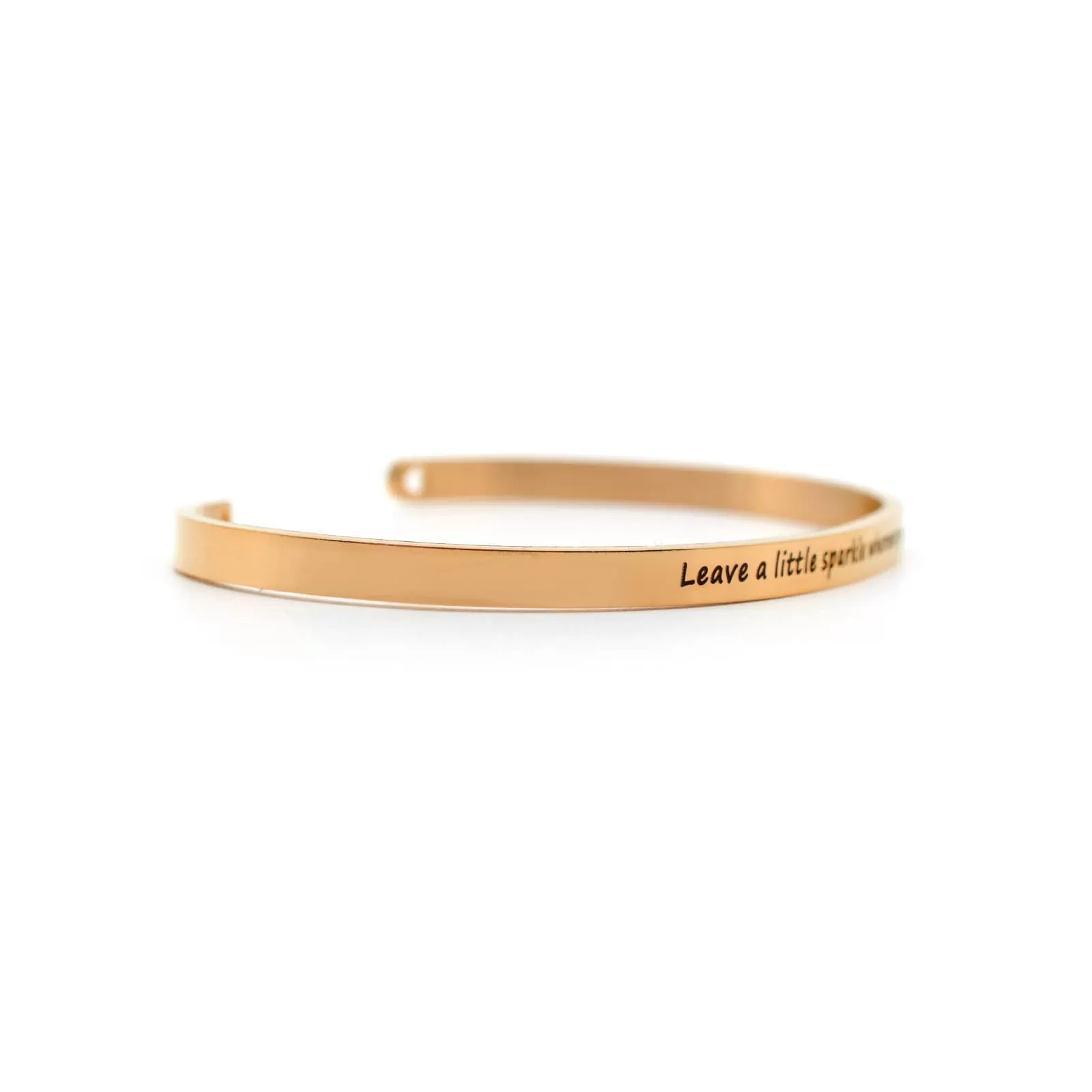 Lucie Rosegold Watch Bracelet Stack