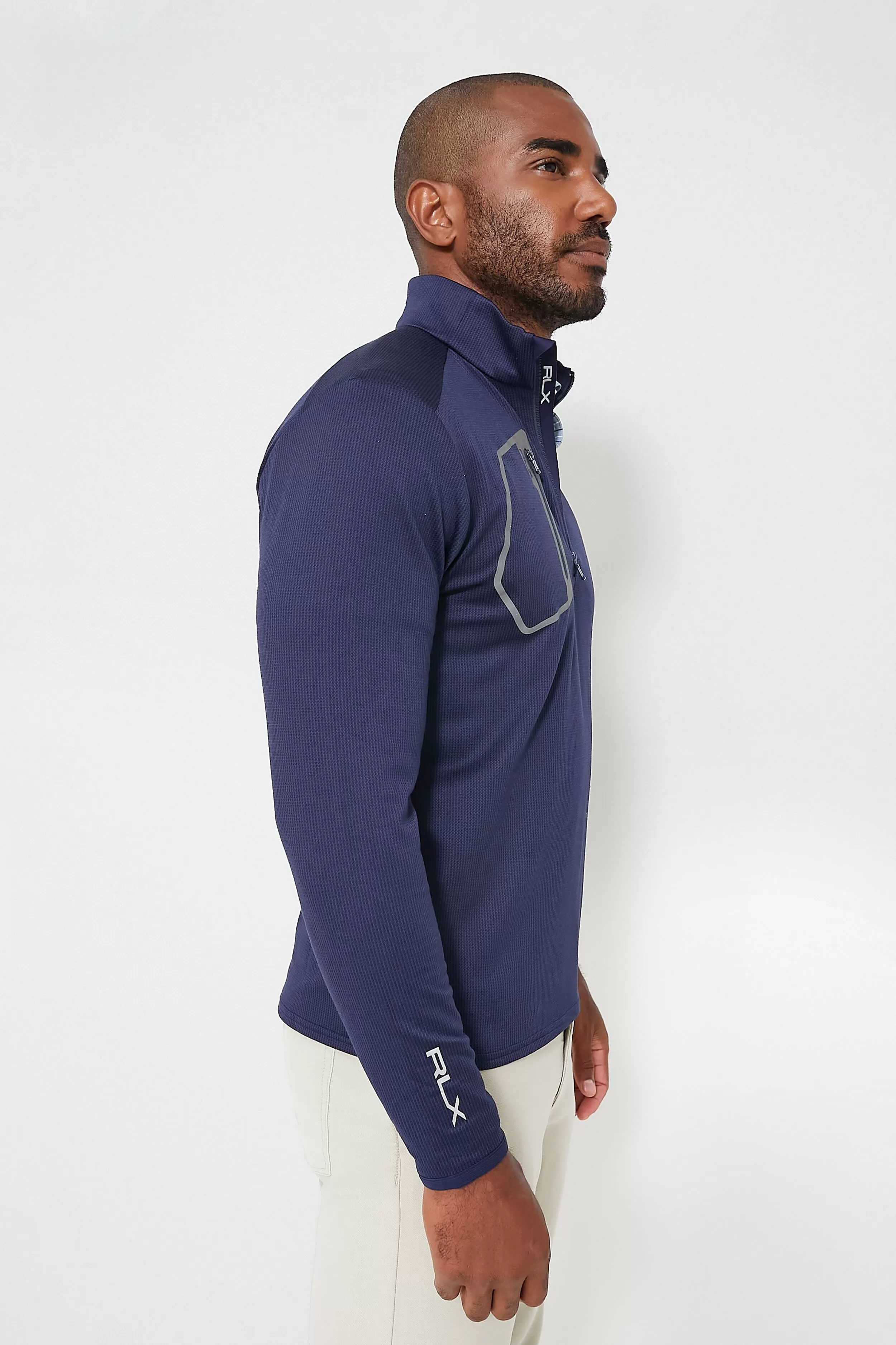 Luxury Performance Jersey Knit 1/4 Zip Pullover