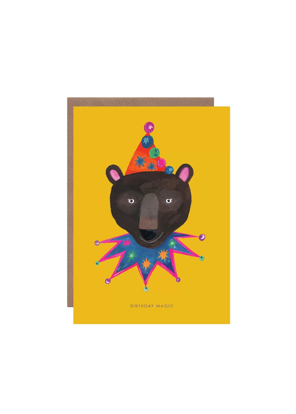  Magic Party Bear  Card