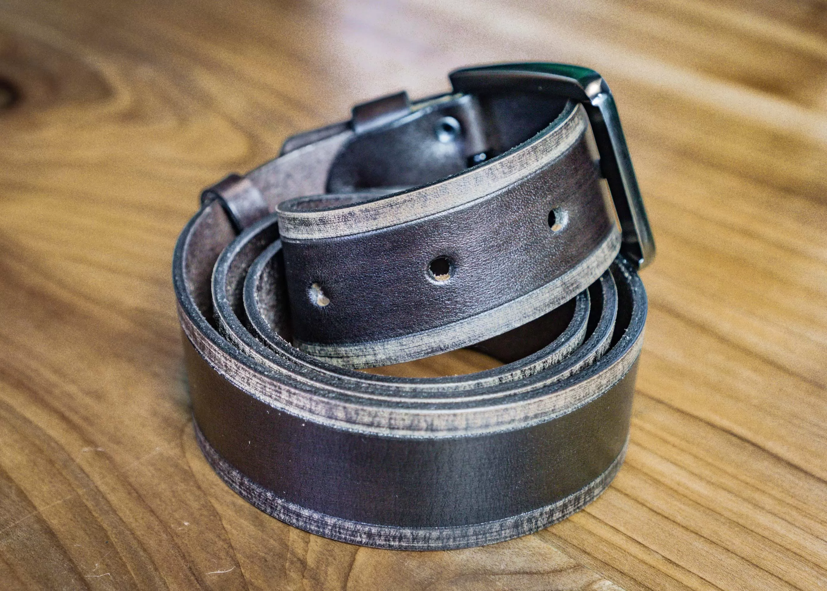 Men’s Leather Designer Belt Story | Handcrafted | Vintage Brown