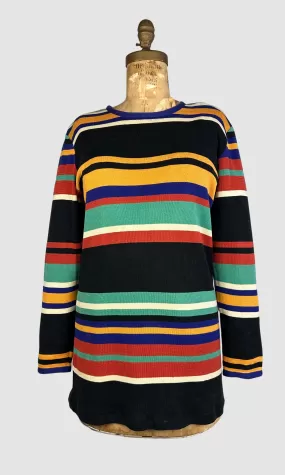 MISSONI For I Magnin 60s Stripe Knit Sweater  Medium Large