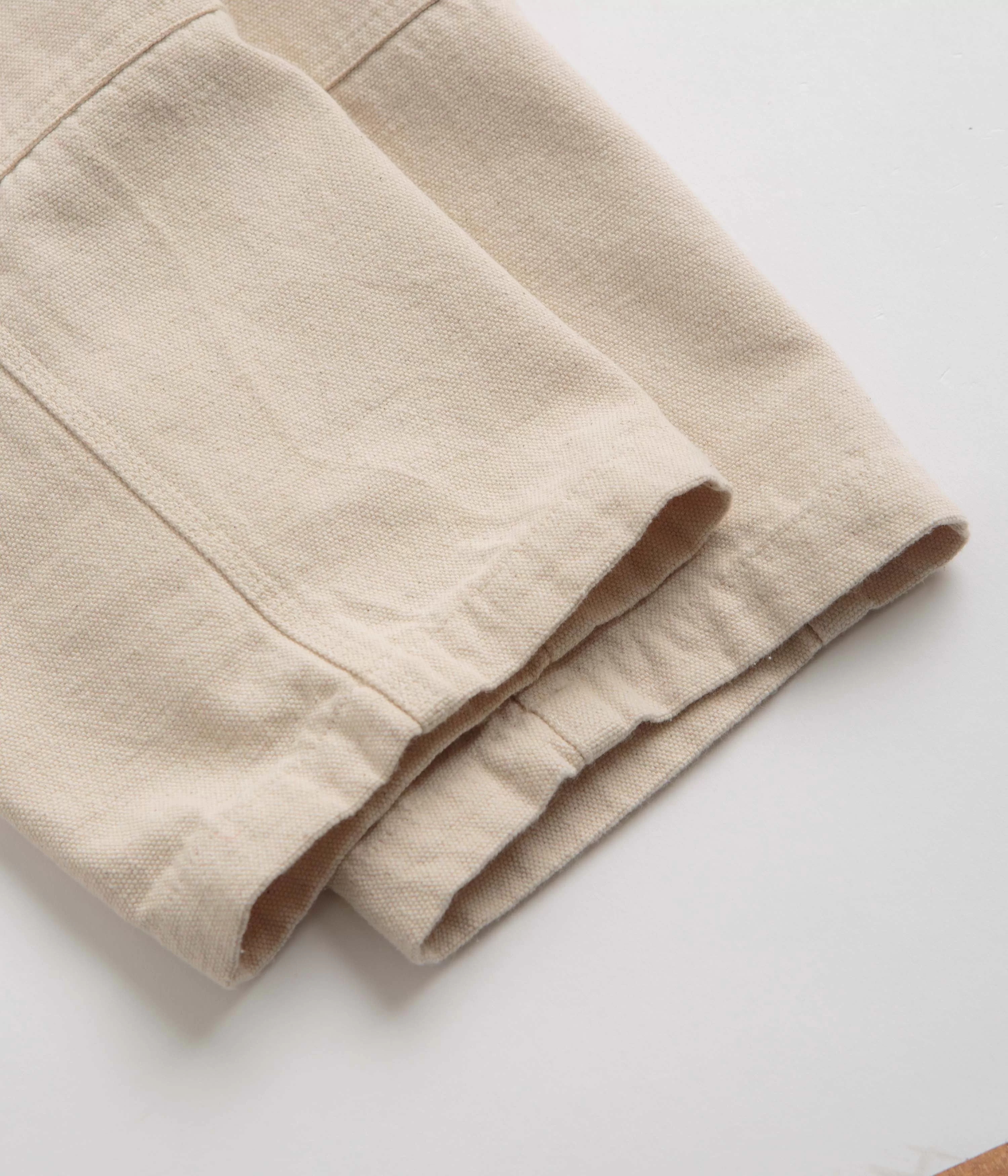 Mollusk Canvas Work Pants  - Natural