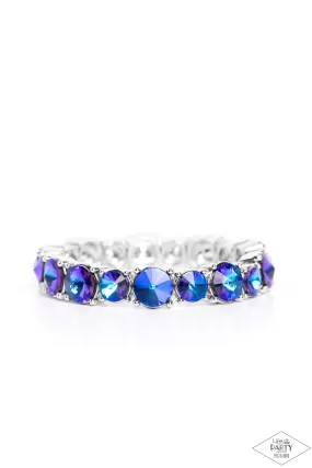 Paparazzi Born To Bedazzle Blue Bracelet