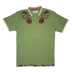 Reason Roses Polo (Green) - DWT001