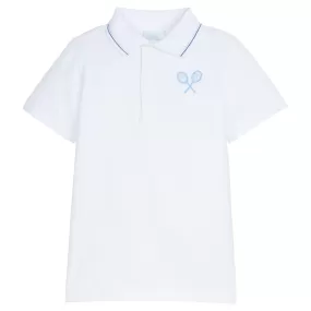 Short Sleeve Tipped Polo - Tennis