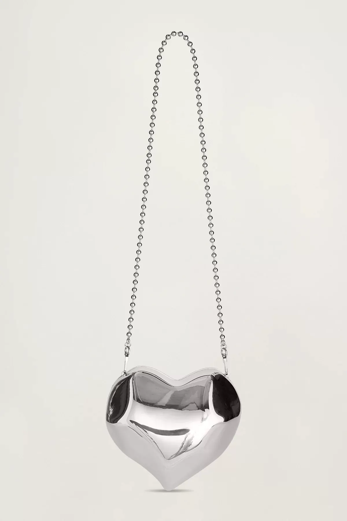 Simon Miller - Molded Heart Bag - Silver