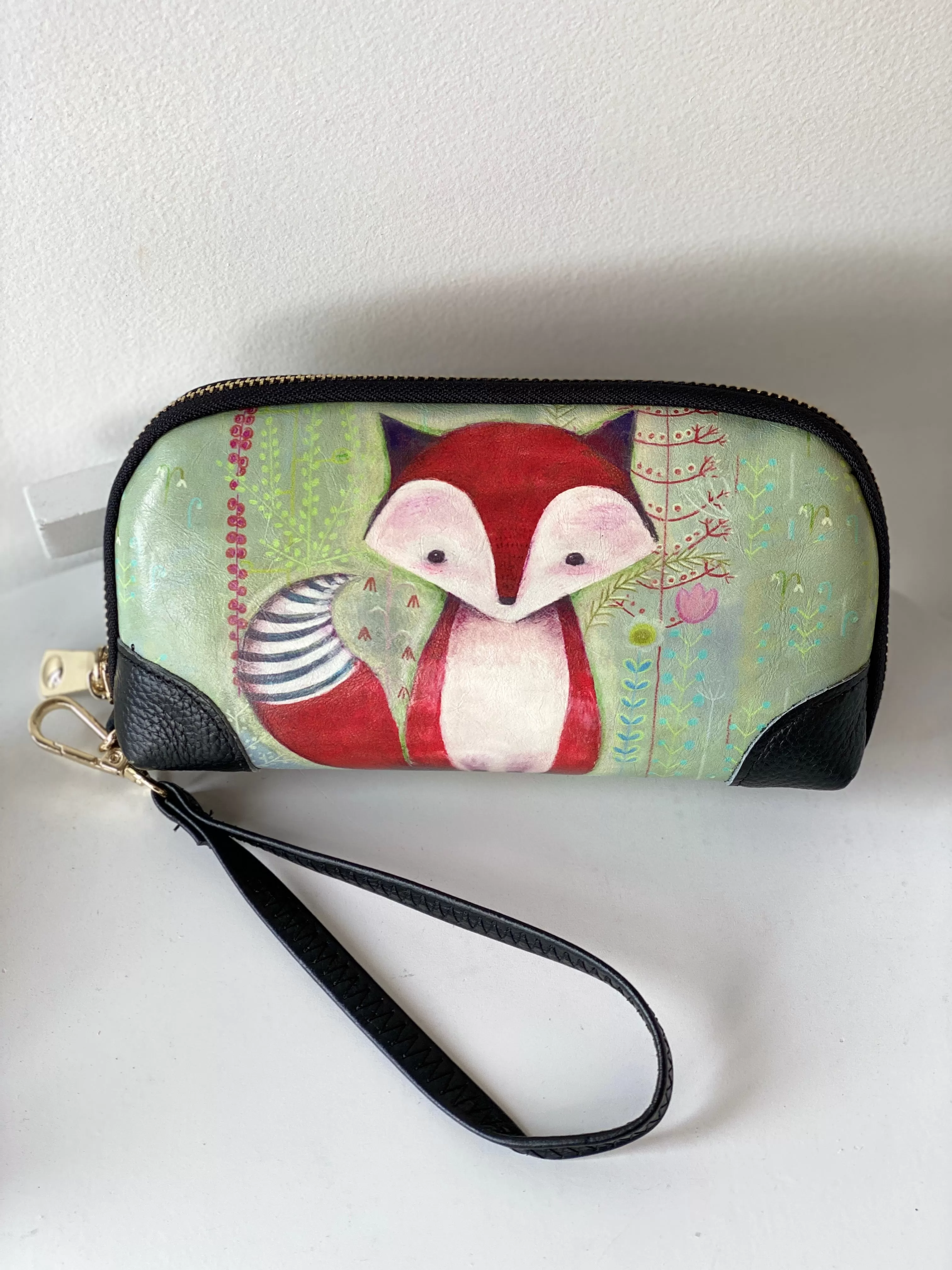 Small Vegan Leather Purse Clutch