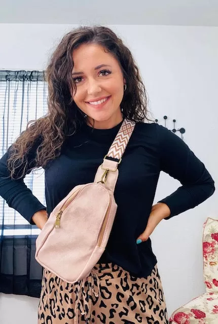 Soft Vegan leather crossbody