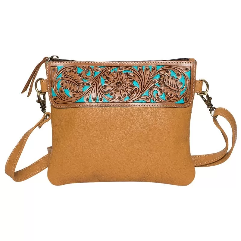 Tooled Leather Handbag