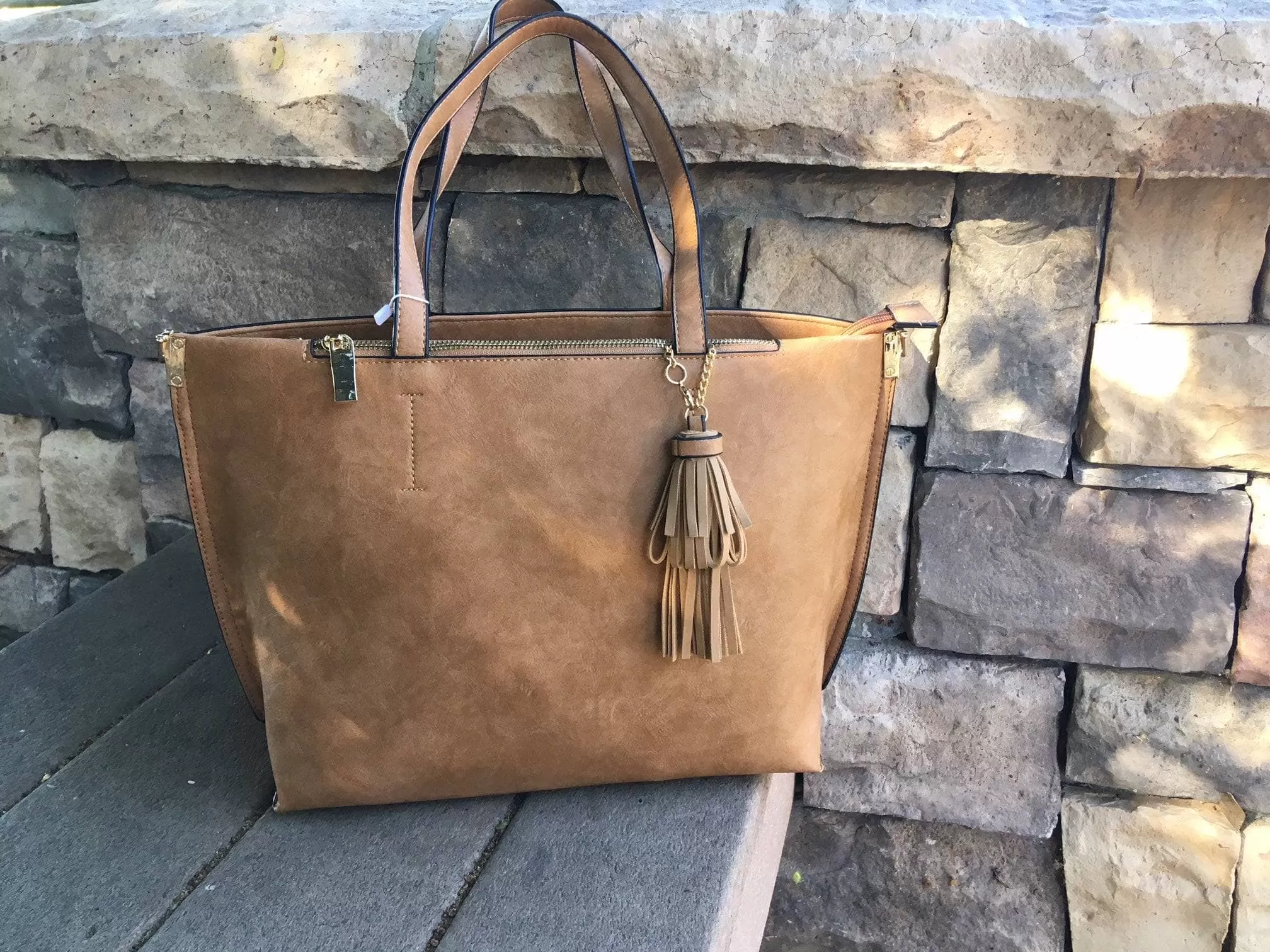 Vegan Leather Tote