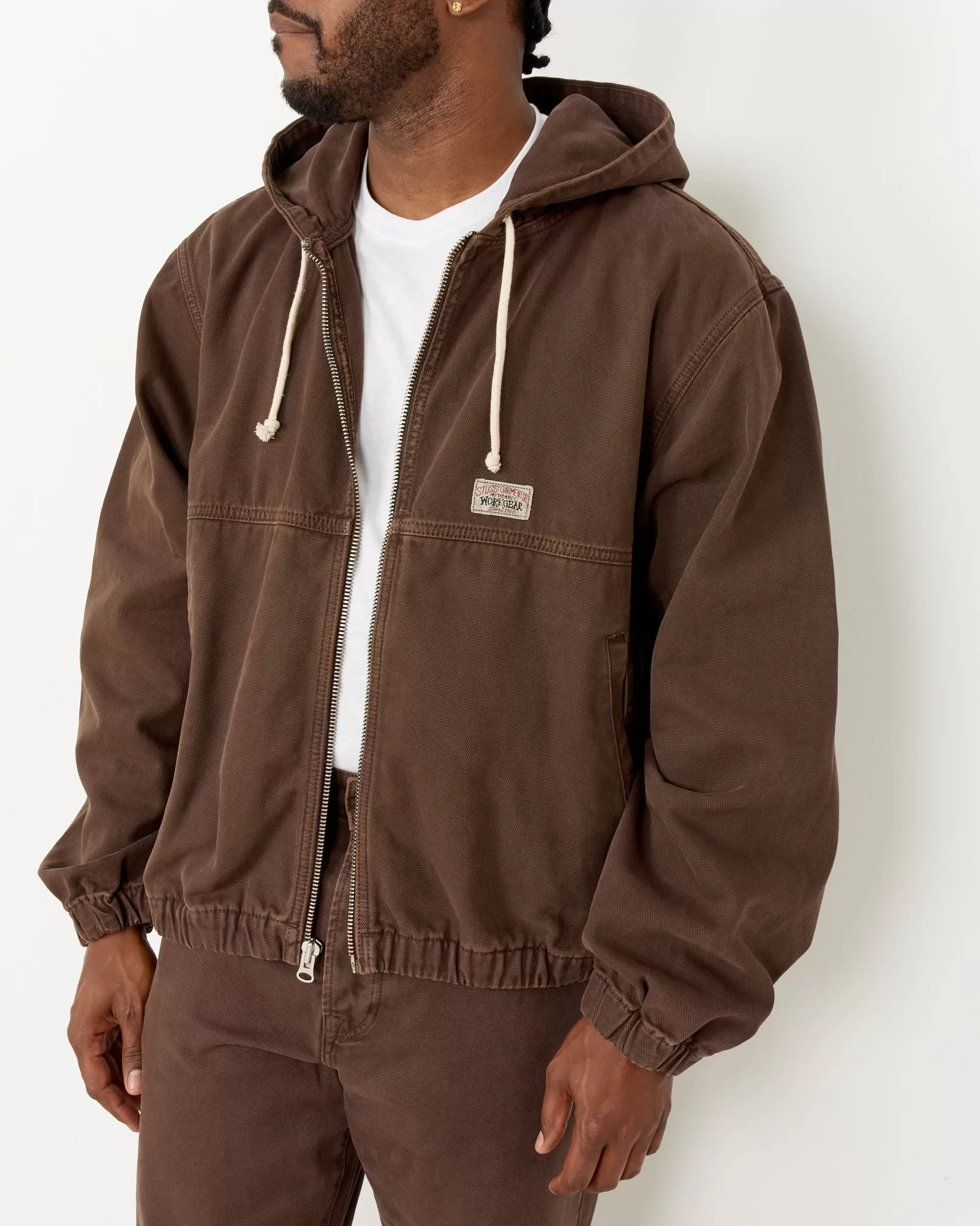 Work Jacket in Brown